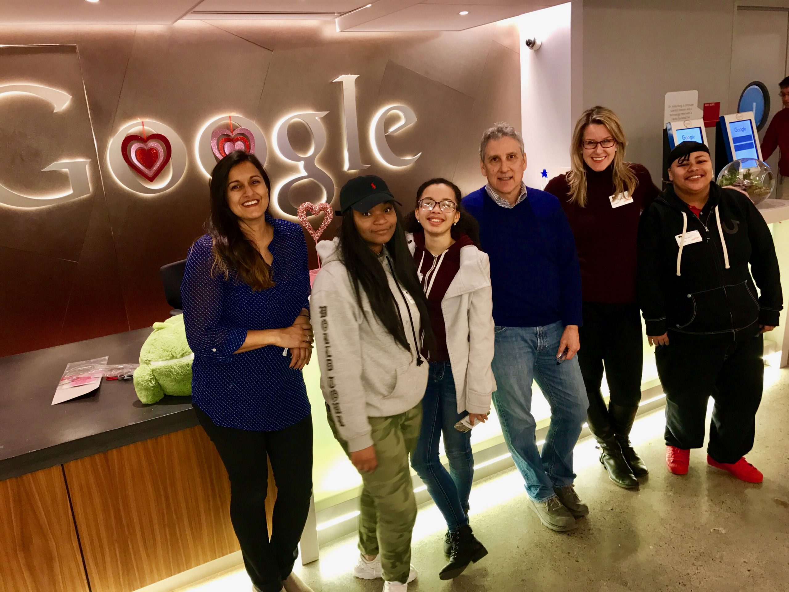 BUILD Students Visit Google