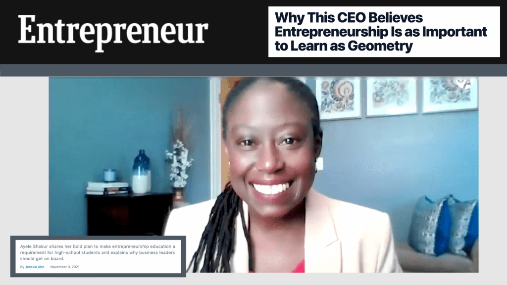  Entrepreneur.com Interviews BUILD CEO Ayele Shakur 